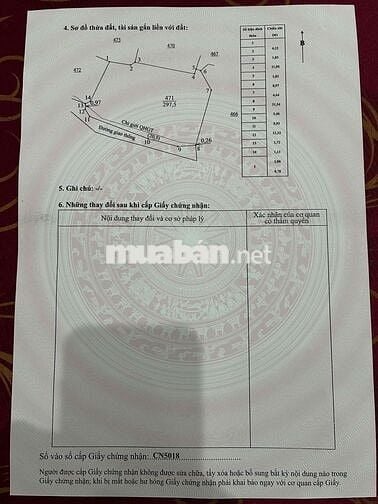 Bán đất thôn Lương Cụ Nam xã quỳnh Hồng