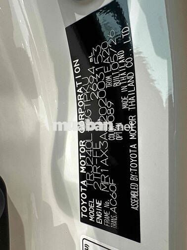 Toyota Land Cruiser FJ 2026 Xăng Trắng Thái Lan