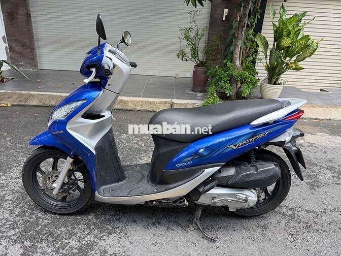 Honda Vision 2012 Xanh Bs Thành Phố