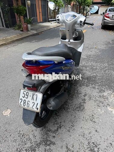 Honda Vision 2012 Xanh Bs Thành Phố