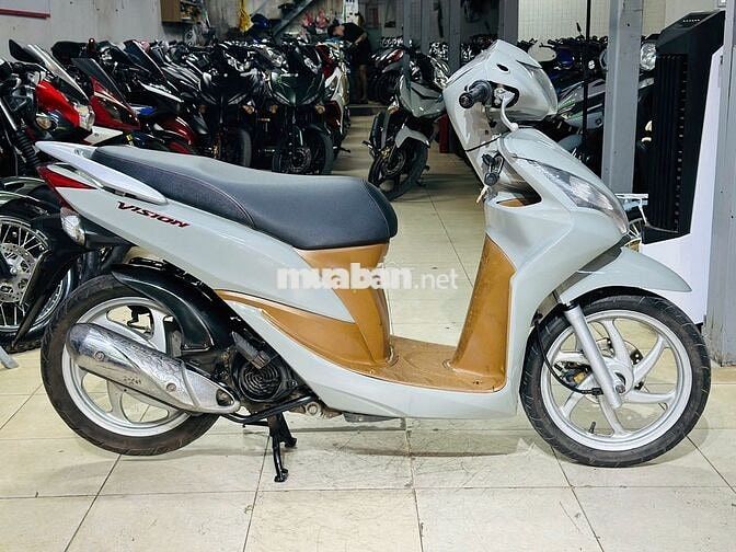 XE MÁY THỊNH PHÁT - VISION 110 XÁM XI MĂNG ZIN ĐẸP