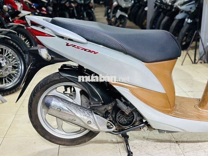 XE MÁY THỊNH PHÁT - VISION 110 XÁM XI MĂNG ZIN ĐẸP