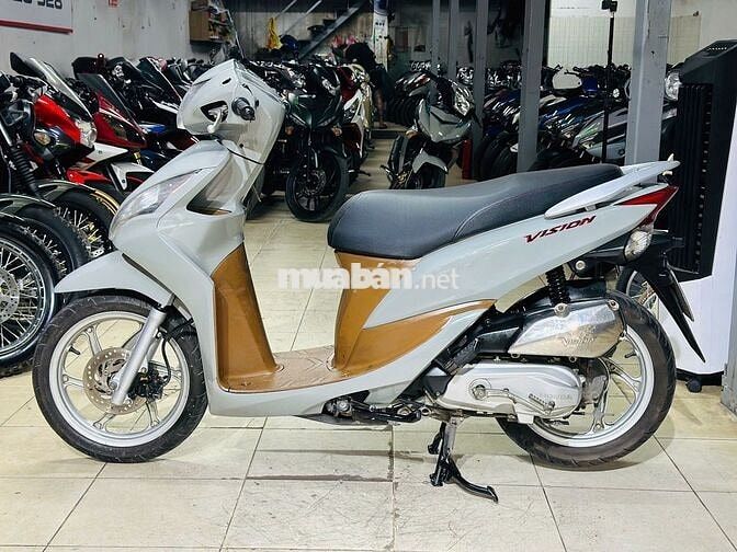 XE MÁY THỊNH PHÁT - VISION 110 XÁM XI MĂNG ZIN ĐẸP