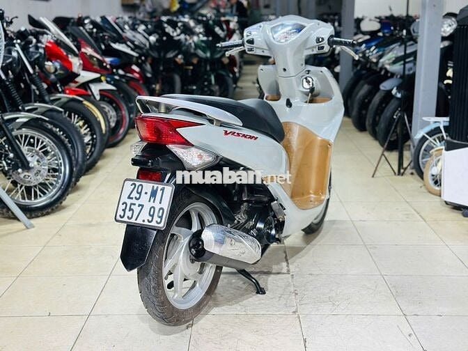 XE MÁY THỊNH PHÁT - VISION 110 XÁM XI MĂNG ZIN ĐẸP