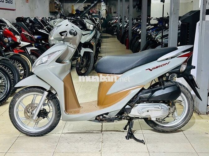 XE MÁY THỊNH PHÁT - VISION 110 XÁM XI MĂNG ZIN NÉT