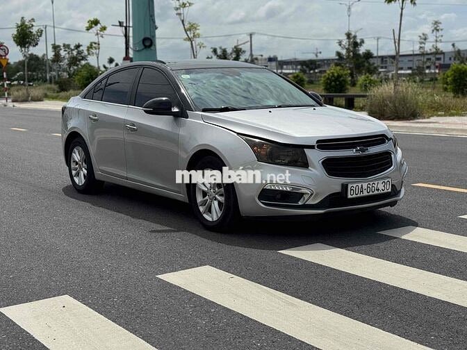 Chevrolet Cruze Sx 2015 86000 km Bạc