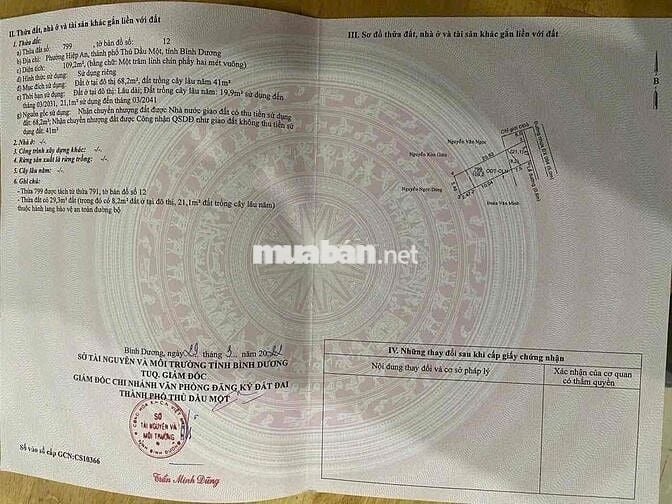 Đất mặt tiền Dx 94 Hiệp An.gần trường học Nguyễn Hiền chợ Bưng Cầu 500