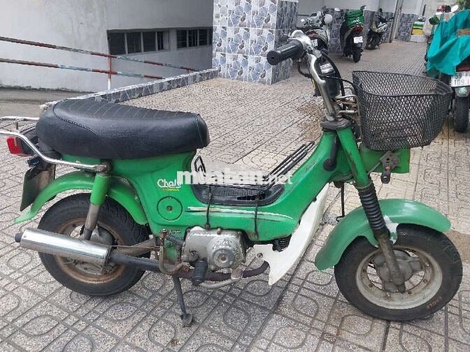 Honda Chaly 81 Xanh đèn vuông
