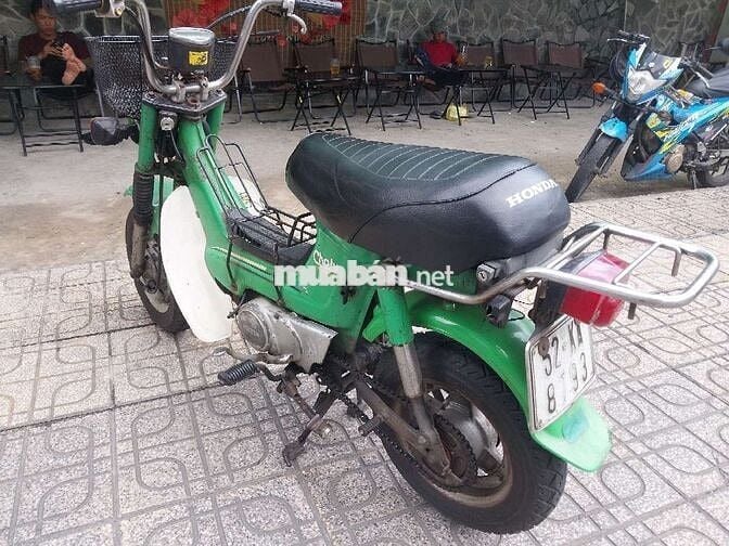 Honda Chaly 81 Xanh đèn vuông