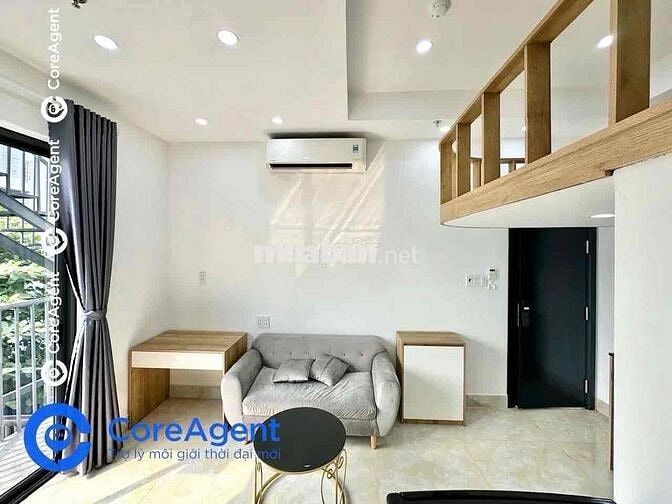 TRỐNG LẠI DUPLEX FULL NỘI THẤT CÓ BAN CÔNG CÁCH HUFLIT 5 PHÚT ĐI XE