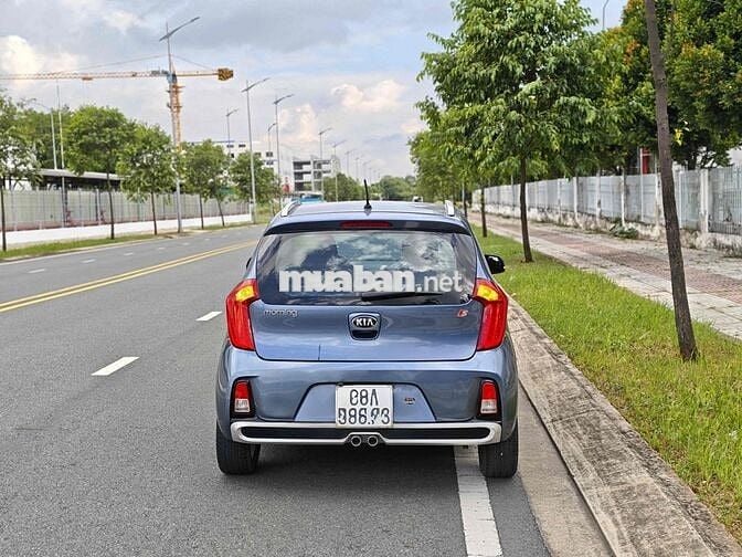 🔴 Kia Morning 1.25 S AT 2019 Xanh xám