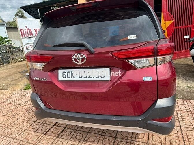 Toyota Rush 2022 7 chỗ Đỏ Đô xe Rin Giá 455tr