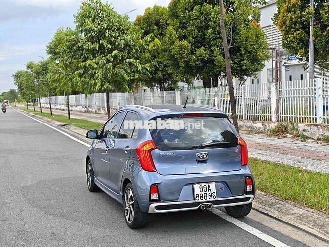 🔴 Kia Morning 1.25 S AT 2019 Xanh xám