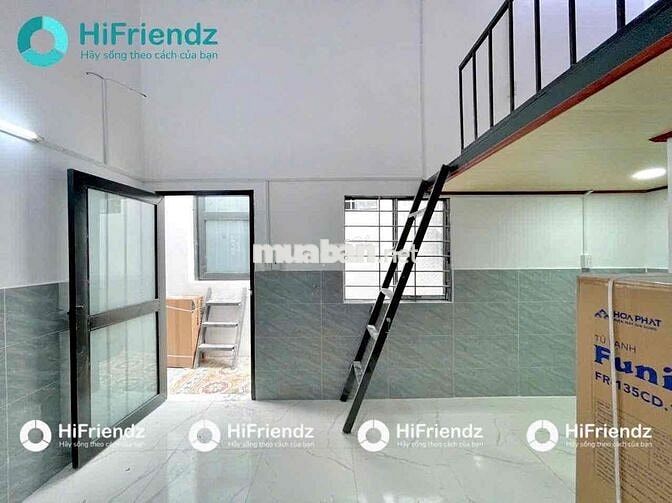 CHO THUÊ PHÒNG GÁC CAO - ĐẦY ĐỦ NỘI THẤT - CỬA SỔ THOÁNG GẦN ĐH VHU.