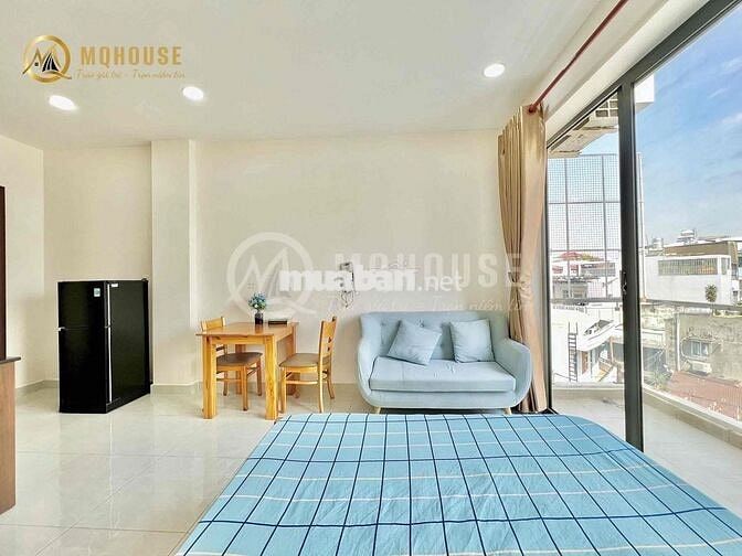 🌈CĂN HỘ BAN CÔNG 30m2💥FULL NT - HẦM XE - THANG MÁY - BẢO VỆ 24/24