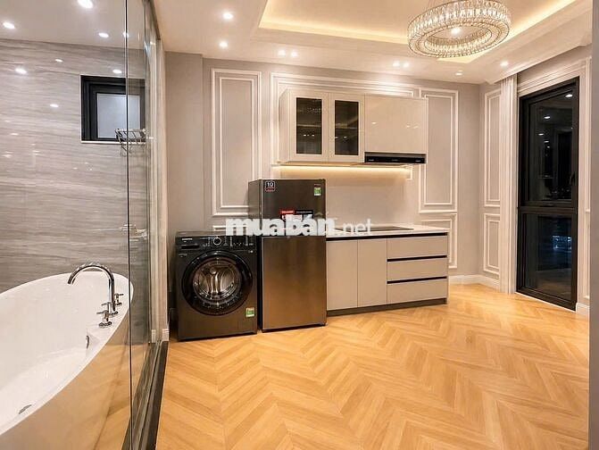Căn hộ 1PN - 1WC (45m2) full nội thất, ban công ở Vạn Phúc. Giá 11,5tr