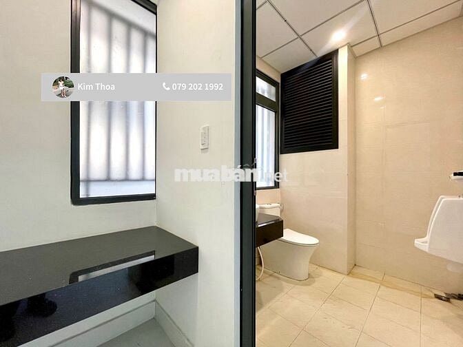Văn phòng 80m2 tại Vạn Phúc, xuất VAT, hầm xe có bảo vệ. Giá 12,5 tr