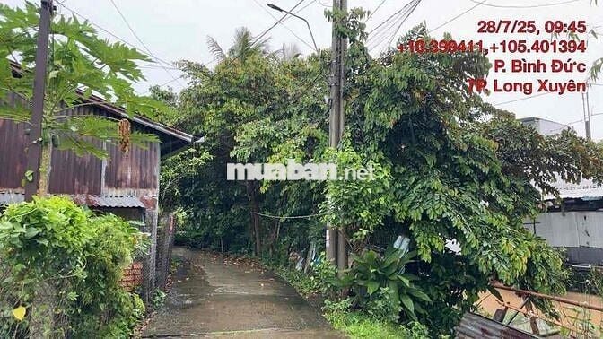 Ngân hàng thanh lý lô đất full thổ cư tại Bình Đức, Long Xuyên