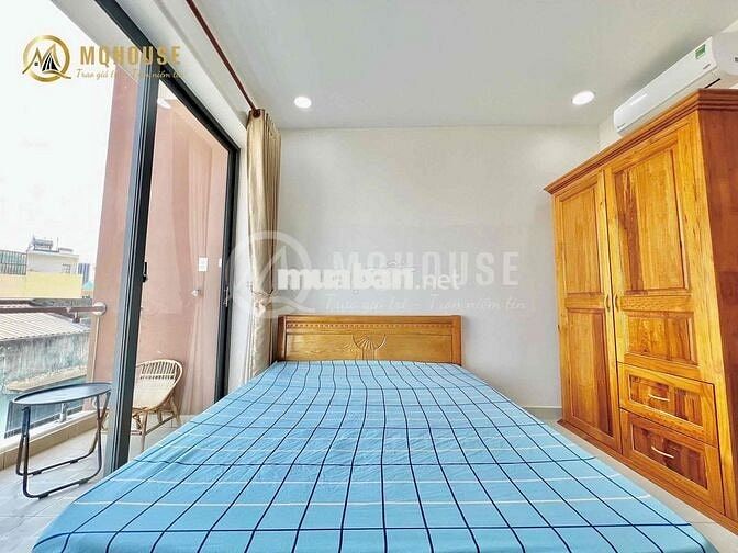 🌈CĂN HỘ BAN CÔNG 30m2💥FULL NT - HẦM XE - THANG MÁY - BẢO VỆ 24/24