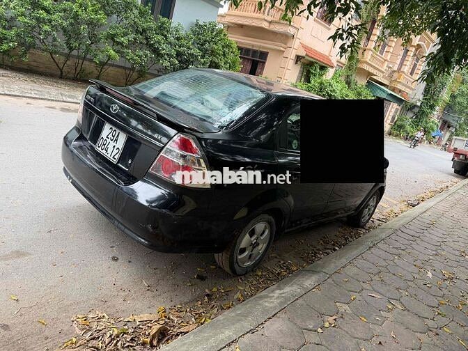 Daewoo Gentra Số sàn 1.2 Đen Nhập khẩu