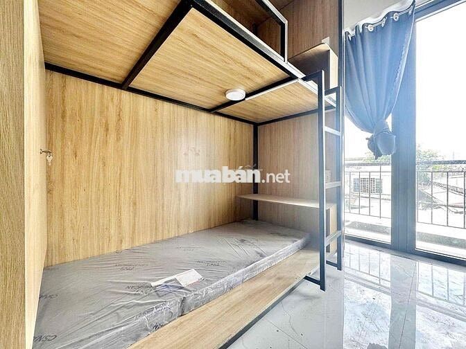 🏡 Gần CĐ CÔNG NGHỆ TPHCM - SLEEPBOX MỚI 100%–CÓ THANG MÁY +  BAN CÔNG🏡