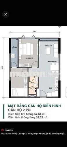 BÁN GẤP CĂN HỘ PICITY HIGH PARK – QUẬN 12 🔥 Giá chỉ 2,8 tỷ – Đã c