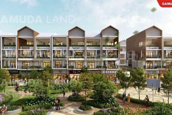 Bán dự án nhà phố 4 tầng Artisan Park Thủ Dầu Một Gamuda Land