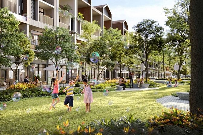 Bán dự án nhà phố 4 tầng Artisan Park Thủ Dầu Một Gamuda Land