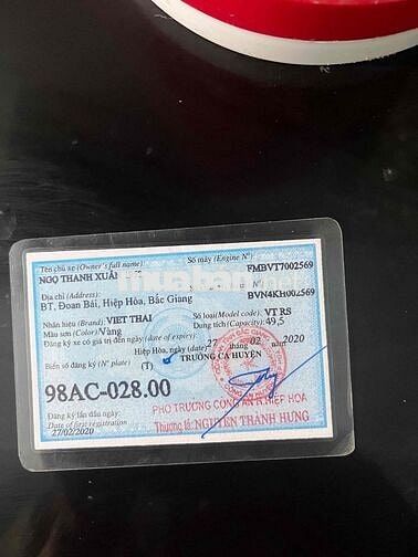 Passs 50cc màu Đỏ