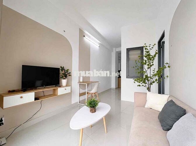 CHO THUÊ 1PN – BAN CÔNG – FULL NỘI THẤT ĐƯỜNG LAM SƠN- KHU SÂN BAY