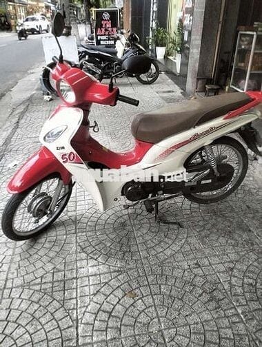 SYM Angela 50cc Đỏ Trắng