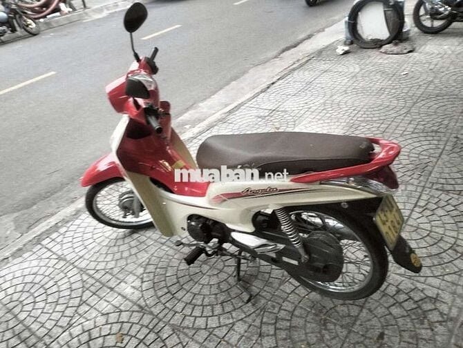 SYM Angela 50cc Đỏ Trắng