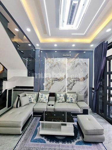 Nhà đẹp 4x13m full nội thất, Trần Thị Cờ, Q12