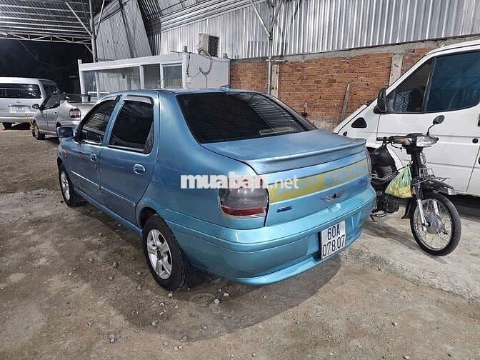 Fiat Siena 2002 Số sàn 1.3L Xanh