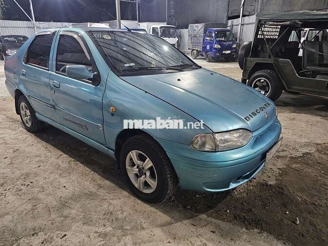 Fiat Siena 2002 Số sàn 1.3L Xanh