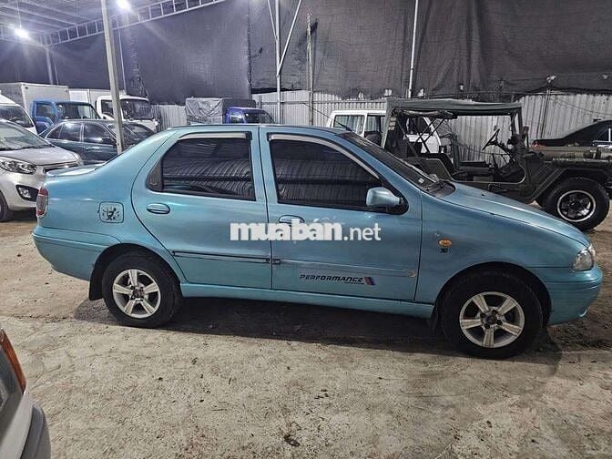 Fiat Siena 2002 Số sàn 1.3L Xanh