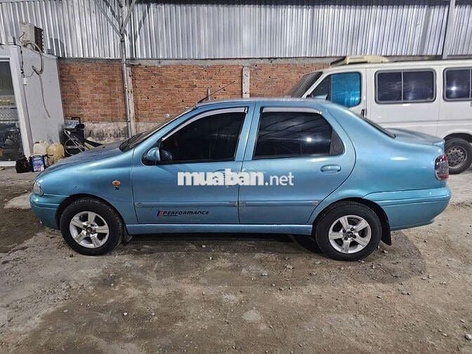 Fiat Siena 2002 Số sàn 1.3L Xanh