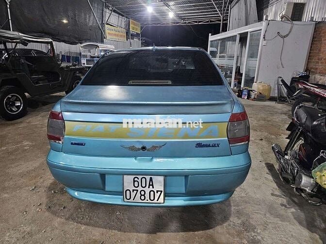 Fiat Siena 2002 Số sàn 1.3L Xanh