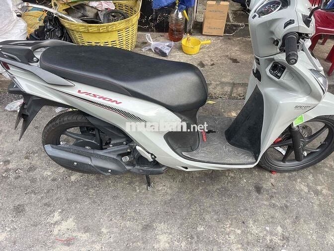 Honda Vision Thể Thao 2024 Xám xi măng
