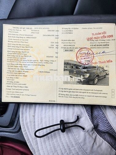 Ford Ranger XLS 2.2 AT 2020 Đỏ 76000 km