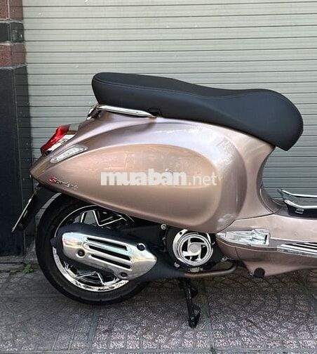 Vespa Sprint125 Tech 2025 Hồng Por 1400km 777.37
