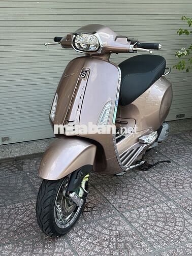 Vespa Sprint125 Tech 2025 Hồng Por 1400km 777.37