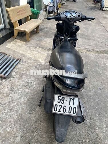 Suzuki Hayate 125 Thái Đen Xanh