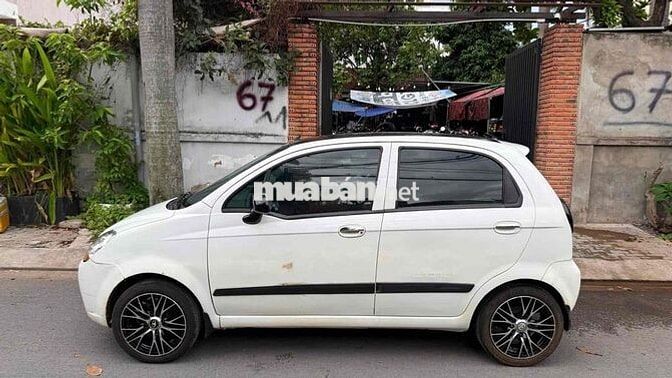 Chevrolet Spark Van 2014 Trắng Ghế da