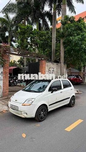 Chevrolet Spark Van 2014 Trắng Ghế da