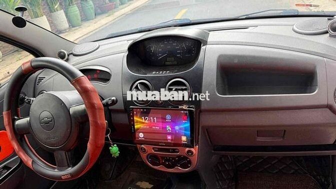 Chevrolet Spark Van 2014 Trắng Ghế da