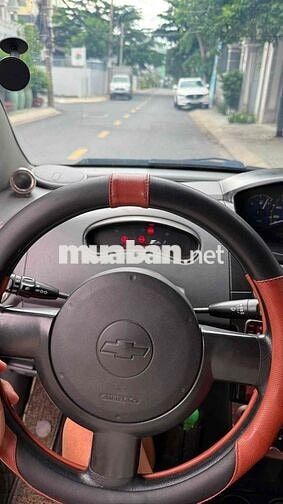 Chevrolet Spark Van 2014 Trắng Ghế da