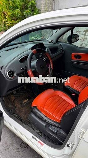 Chevrolet Spark Van 2014 Trắng Ghế da