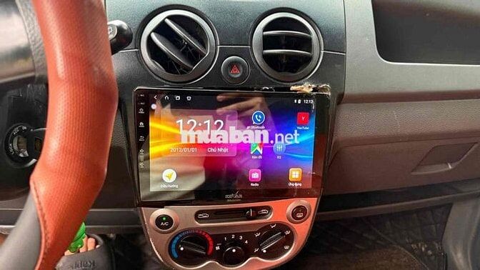 Chevrolet Spark Van 2014 Trắng Ghế da