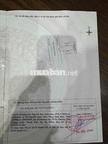 Cần bán lô đất siêu đẹp và hiếm